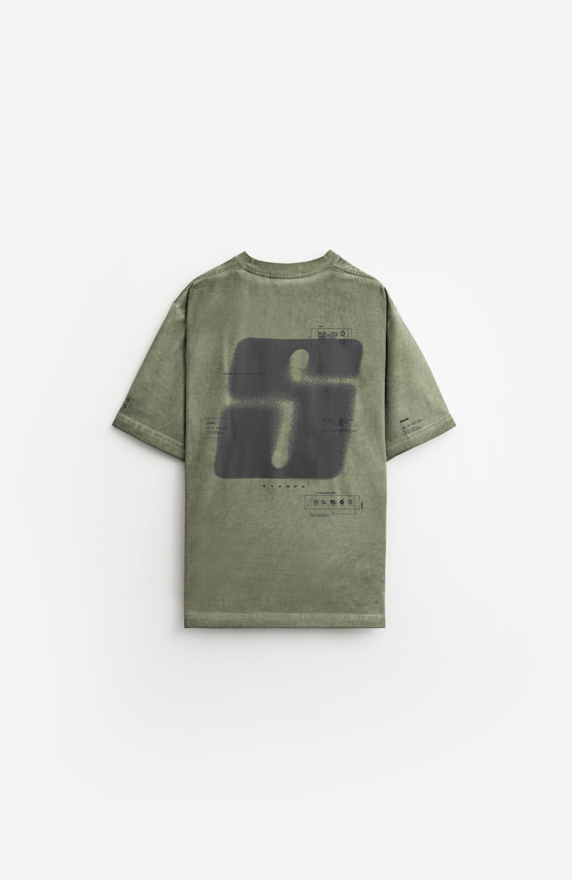 Oil Washed Transit Relaxed Tee
