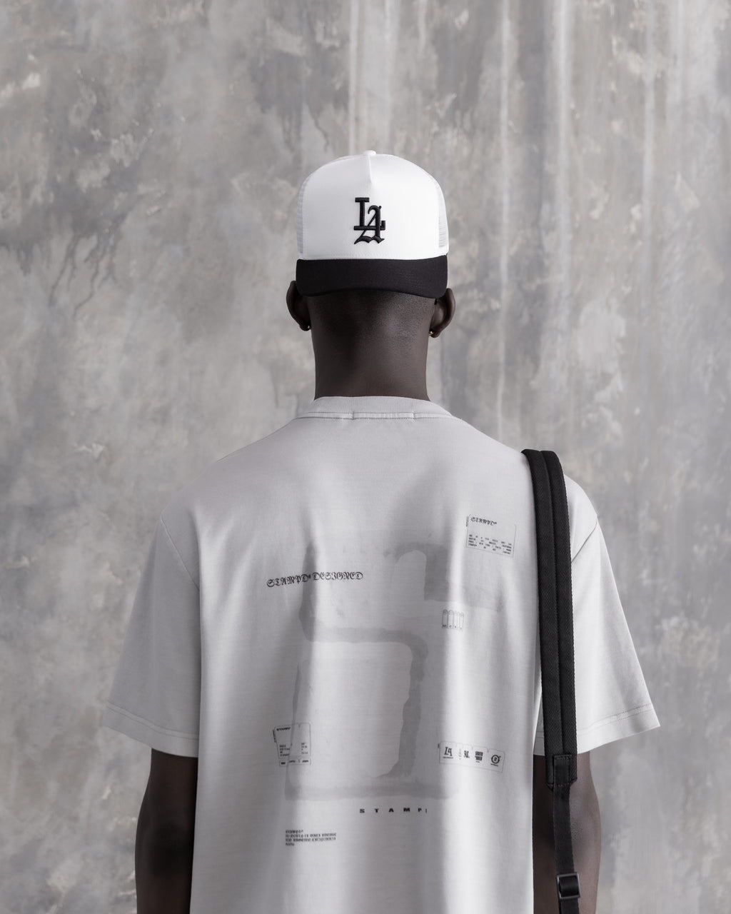 Cement Transit Relaxed Tee - Vintage Washed