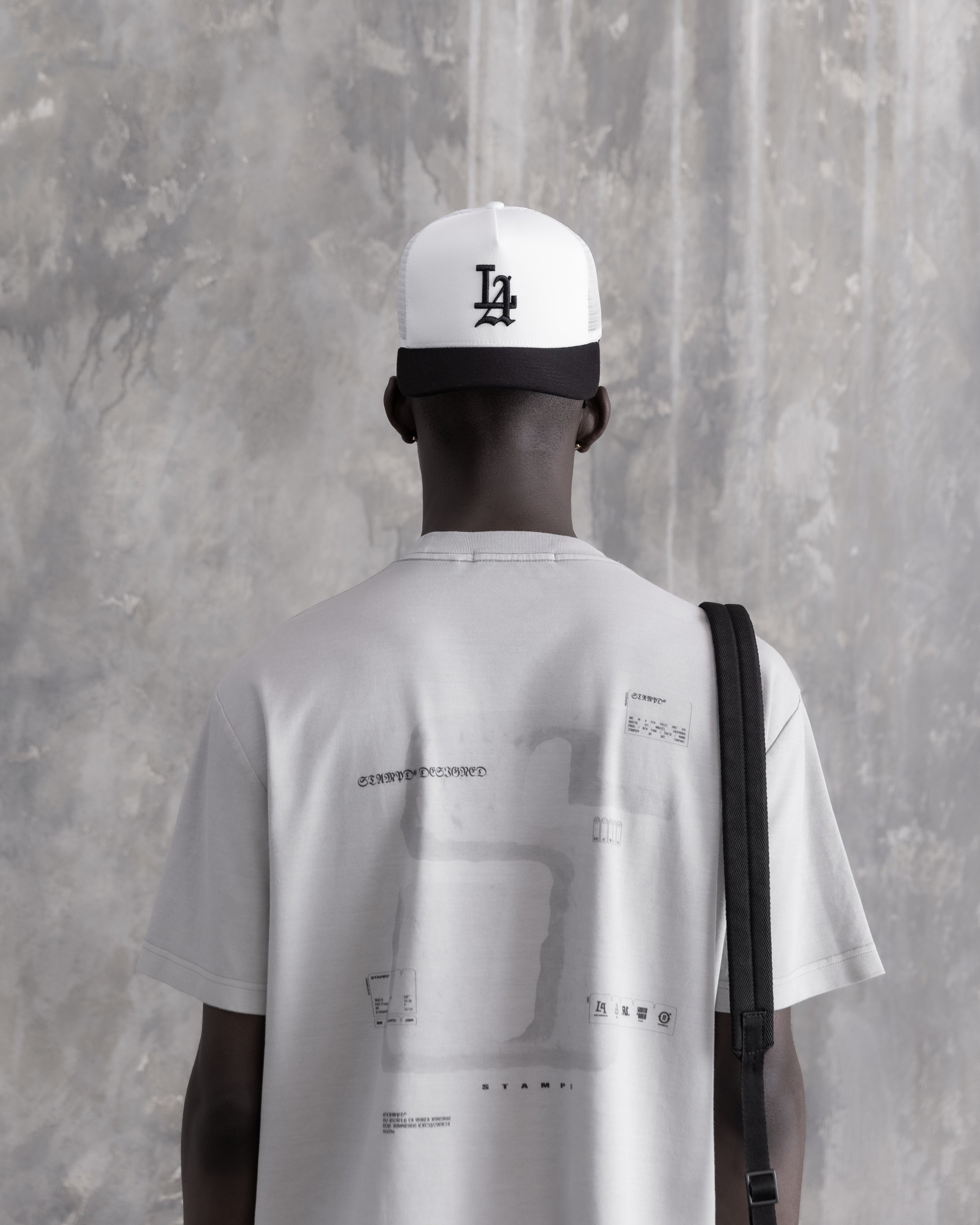 Cement Transit Relaxed Tee - Vintage Washed