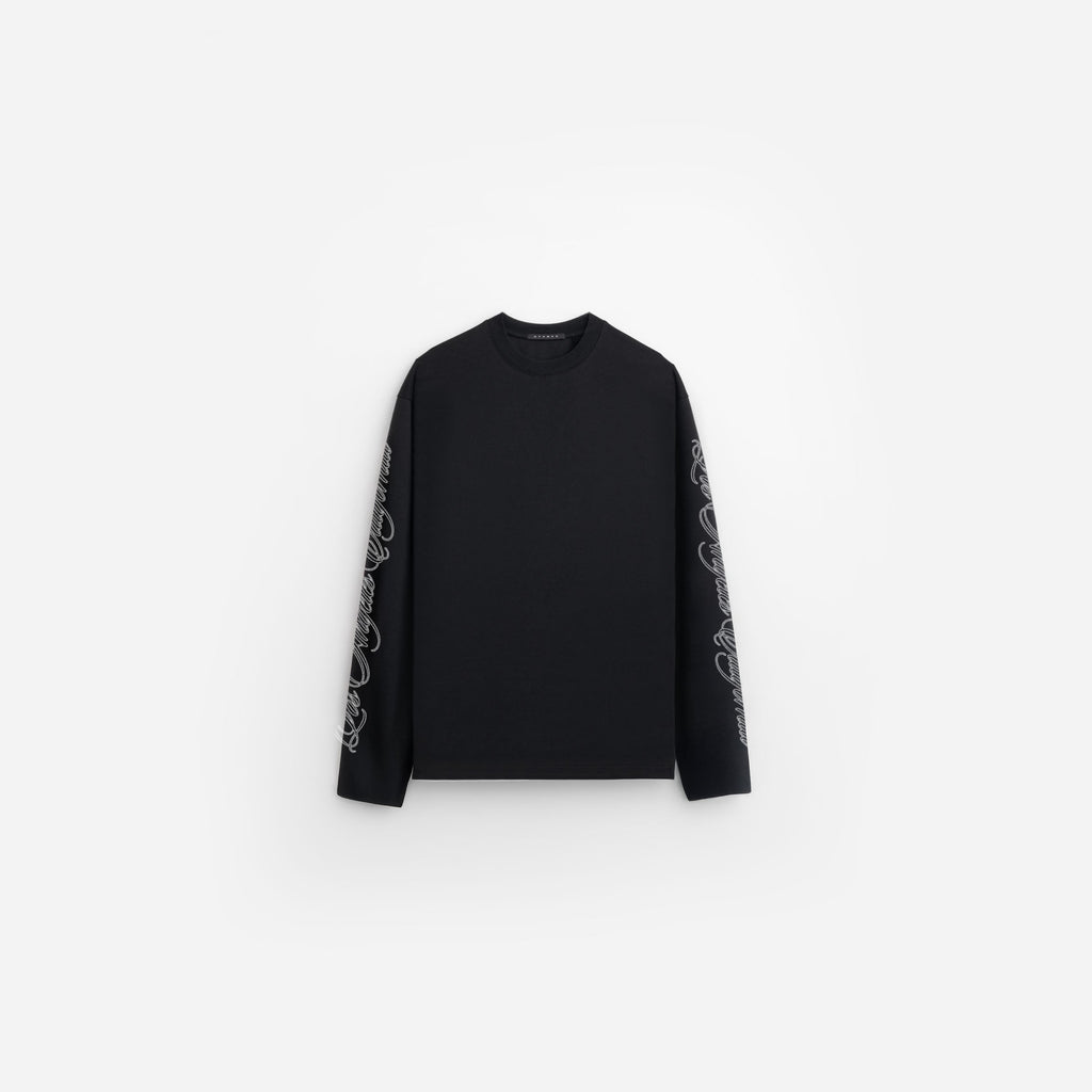 LA Cursive LS Relaxed Tee
