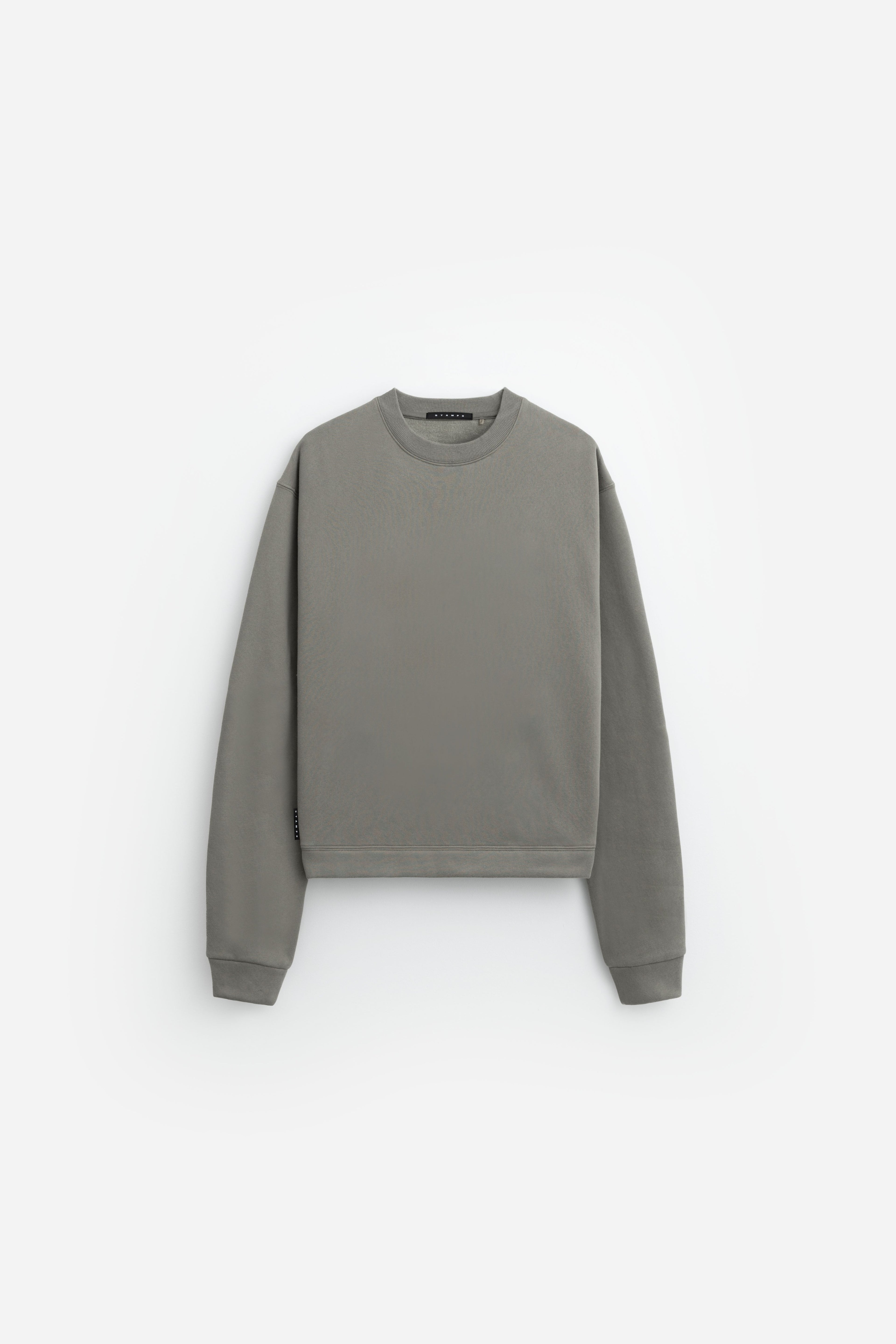 Cropped Fleece Crewneck