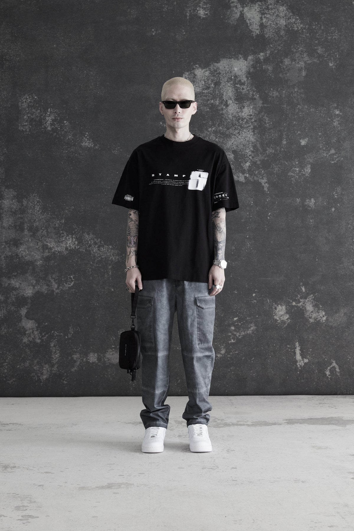 Oil Washed Cargo Pant