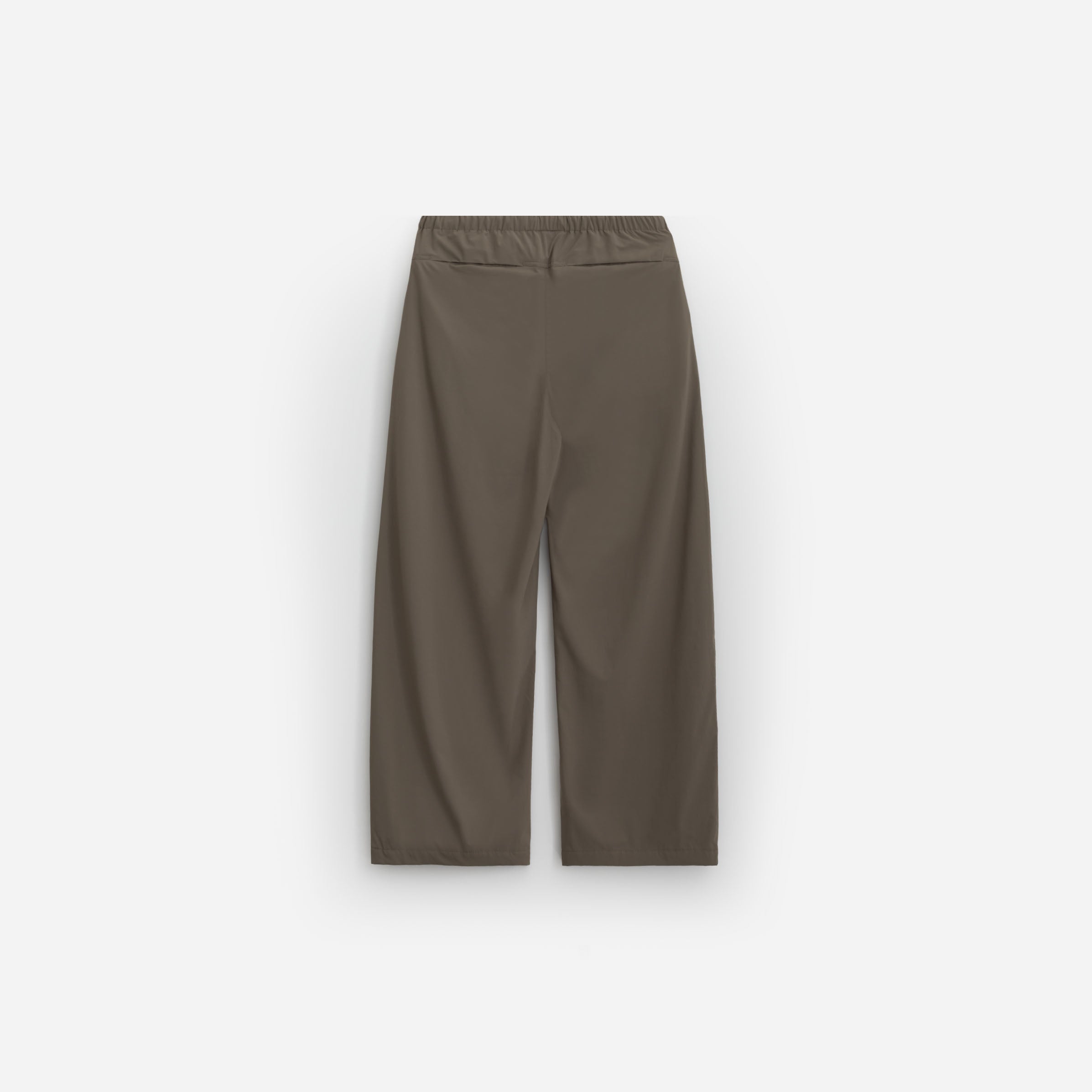 Nylon Straight Leg Pant